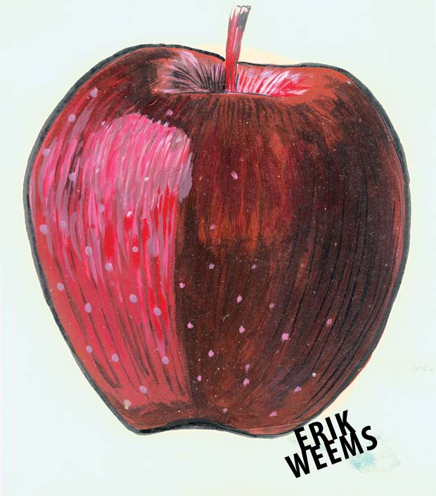 Apple artwork - Erik Weems