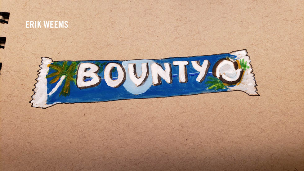 Bounty Candy Bar Erik Weems