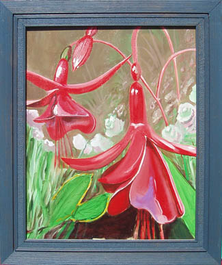 Red Bells Painting art by Erik Weems